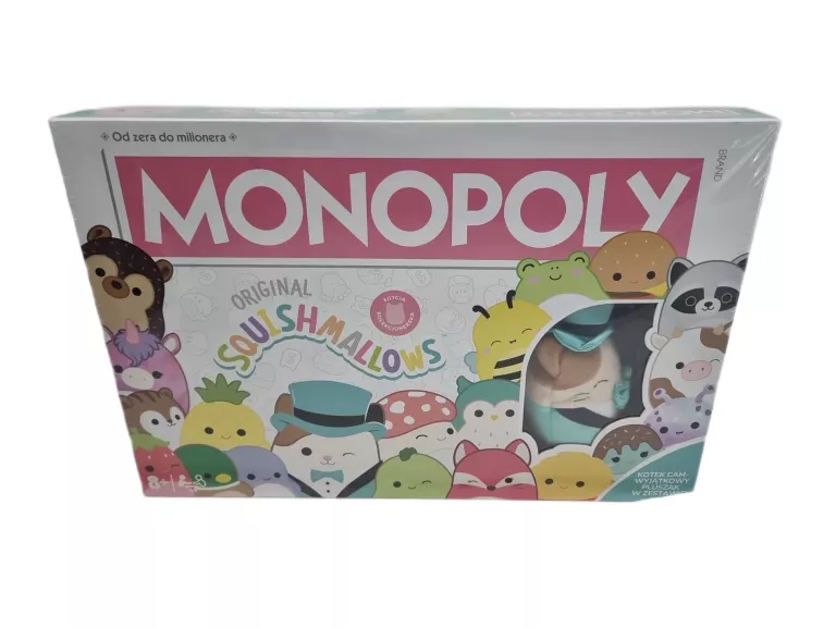 MONOPOLY SQUISHMALLOWS GRA PLANSZOWA WINNING MOVES