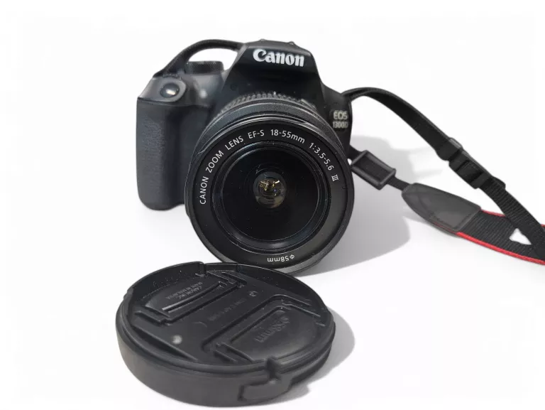APARAT CANON EOS 1300D Z WYPOSAŻENIEM