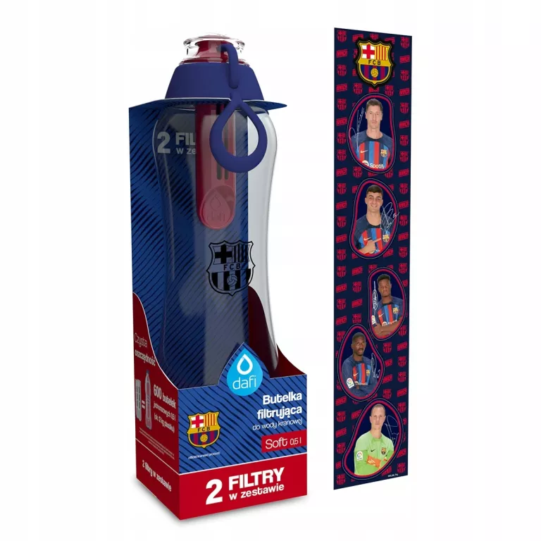 BUTELKA DAFI SOFT FC BARCELONA 0,5L + 1 FILTR