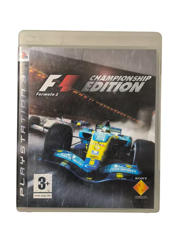 FORMULA 1 CHAMPIONSHIP EDITION SONY PLAYSTATION 3 (PS3)
