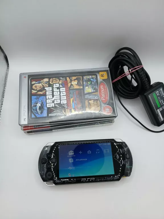 KONSOLA SONY PSP 1004 +3 GRY