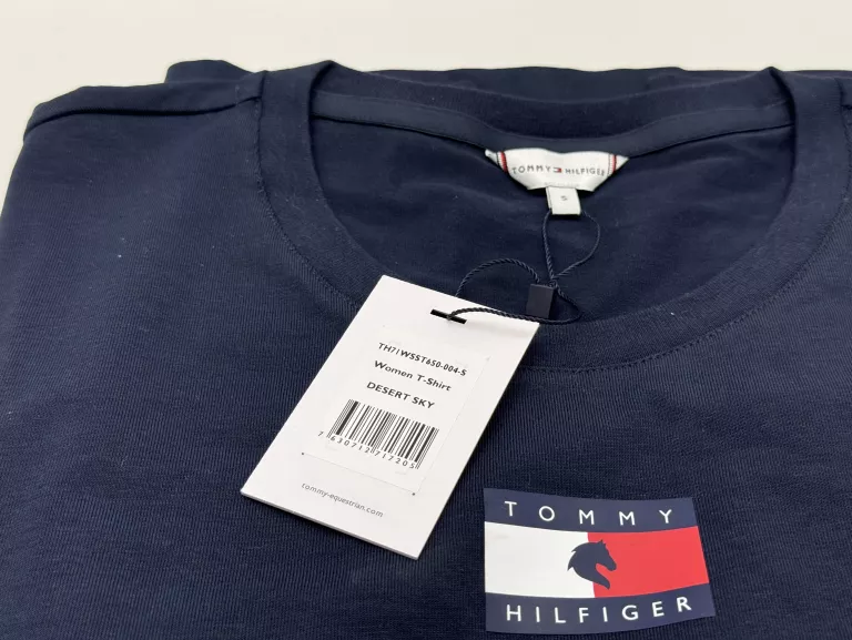 KOSZULKA TOMMY GRANATOWA DAMSKA ROZMIAR S WSST650-004