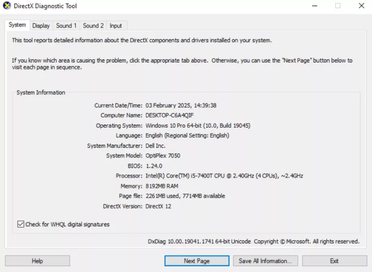 KOMPUTER DELL D10U I5-7400T 8/512GB SSD WINDOWS 10 PRO