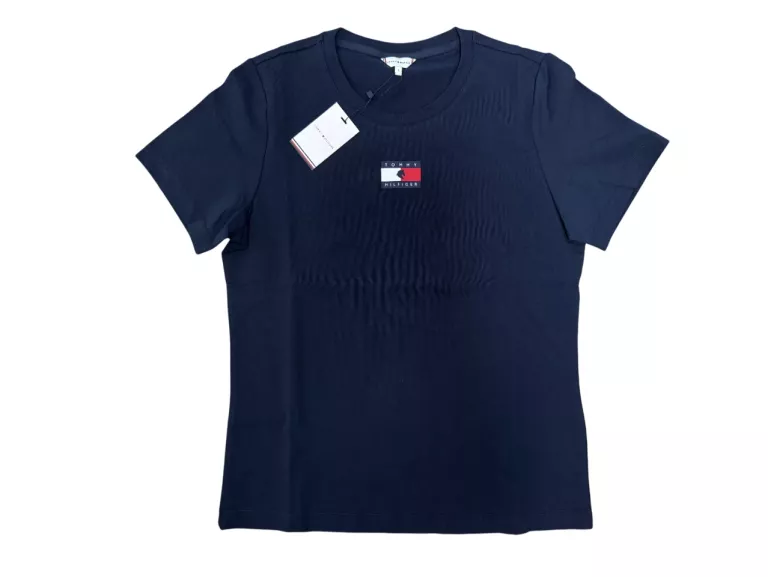 KOSZULKA TOMMY GRANATOWA DAMSKA ROZMIAR S WSST650-004
