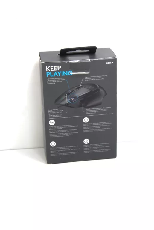 MYSZKA G502X LOGITECH GAMINGOWA HERO 25K GRACZA G502 X