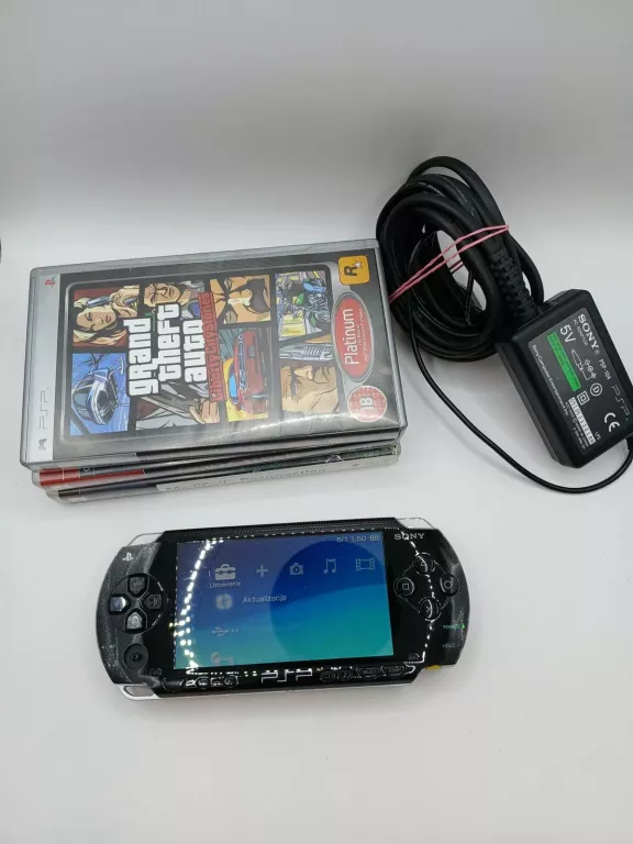KONSOLA SONY PSP 1004 +3 GRY