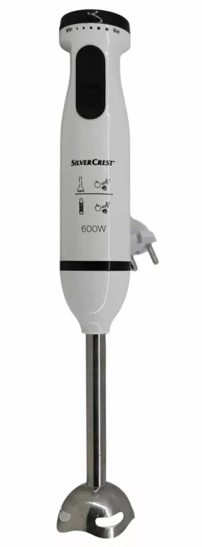 BLENDER RĘCZNY SILVERCREST SSSM 600 A1, 600 W Z NASADKĄ DO SMOOTHIE 600ML