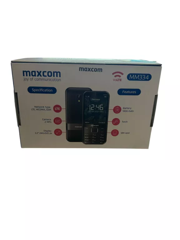 TELEFON MAXCOM MM334 KOMPLET