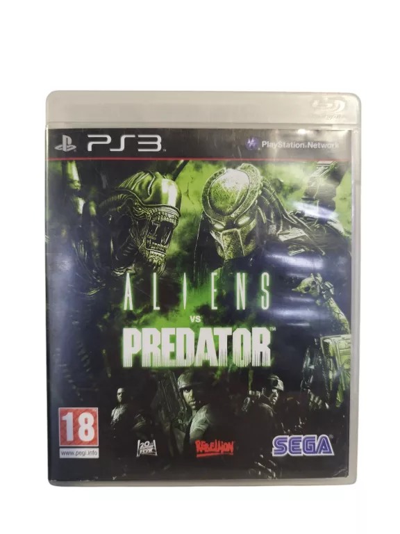 GRA PS3 ALIENS VS PREDATOR