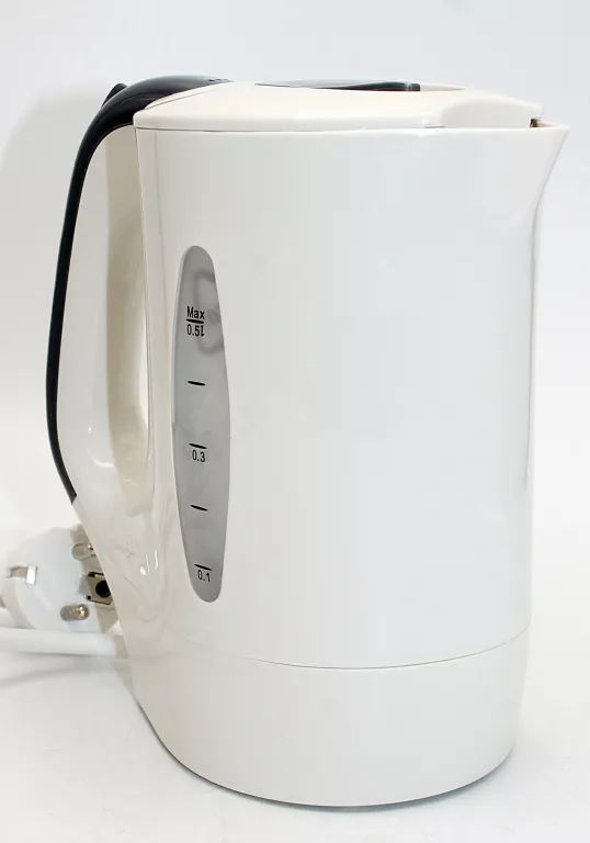 CZAJNIK TURYSTYCZNY RAVEN ECT001 BIAŁY 650W 0,5L