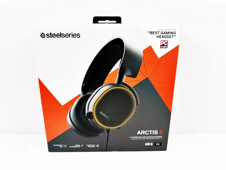 SŁUCHAWKI STEELSERIES ARCTIS 5 + PUDEŁKO