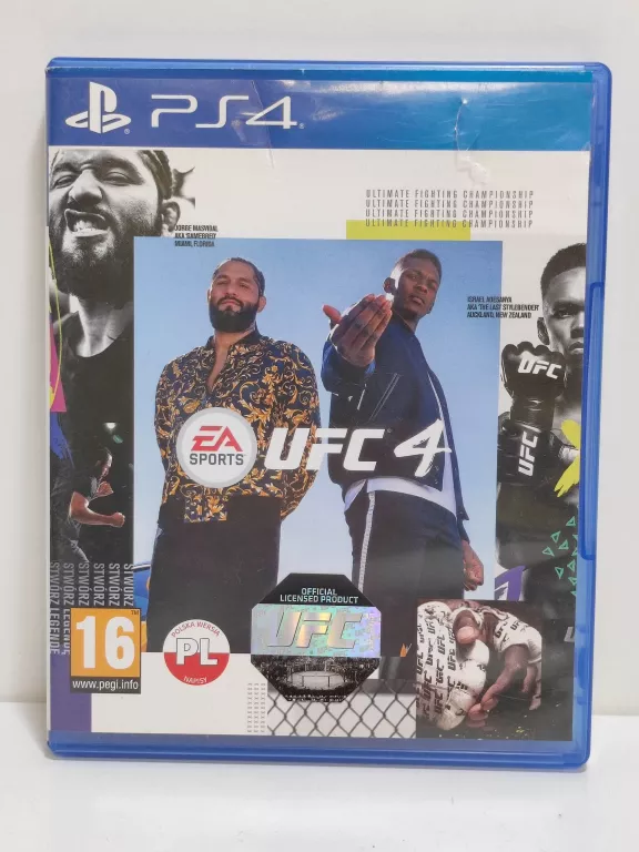 GRA PS4 UFC 4 PL OKAZJA!