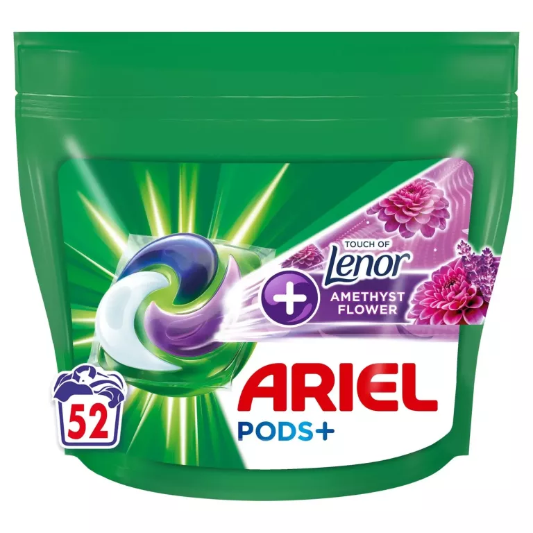 ARIEL ALL-IN-1 PODS KAPSUŁKI Z PŁYNEM DO PRANIA LENOR 52PRAŃ