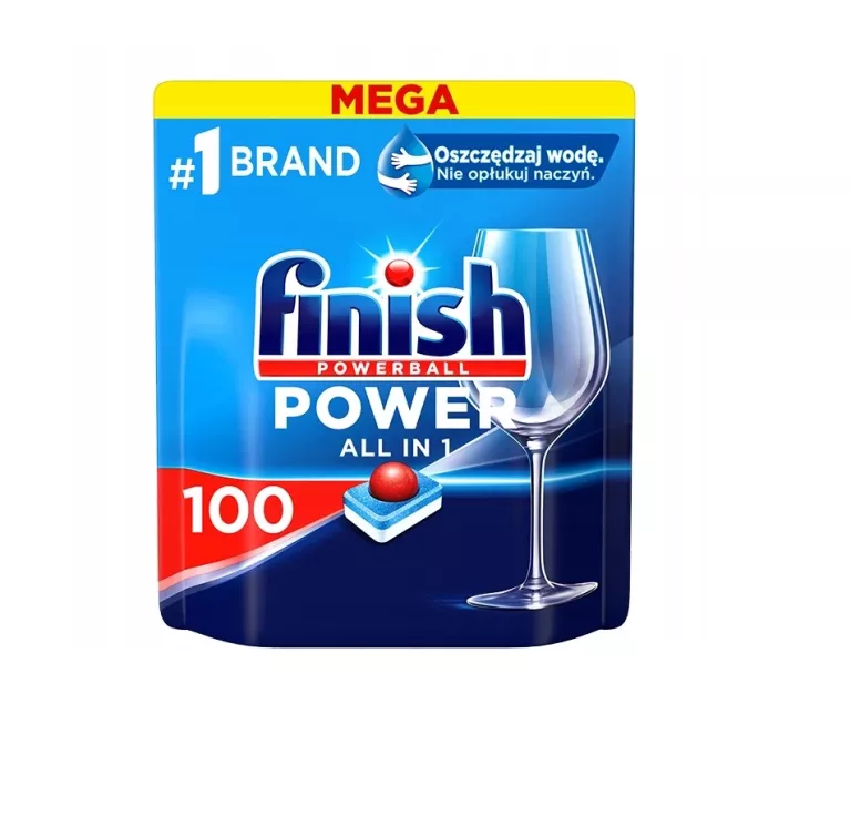 FINISH POWER ALL IN 1 TABLETKI DO ZMYWARKI 100 SZT.