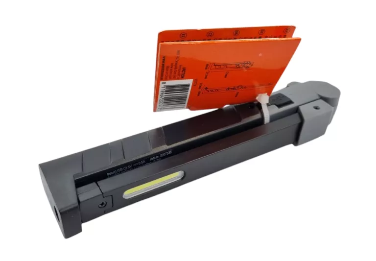 LATARKA LED LAMPA WARSZTATOWA PRZENOŚNA Z MAGNESEM AKUMULATOR USB- C