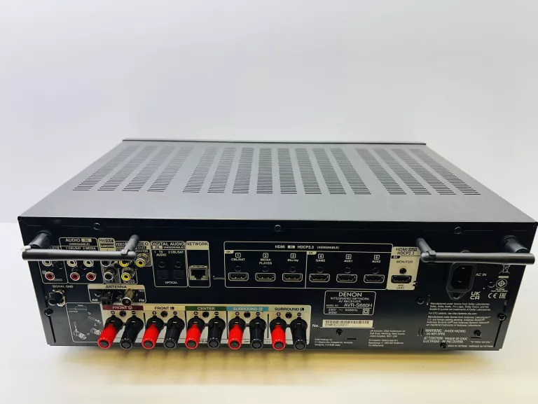 AMPLITUNER DENON AVR-S660H 5.2 PILOT GWARANCJA ŚLICZNY KOMPLET !!!