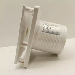 WENTYLATOR ŁAZIENKOWY SZKLANY BIAŁY 100MM MLS100