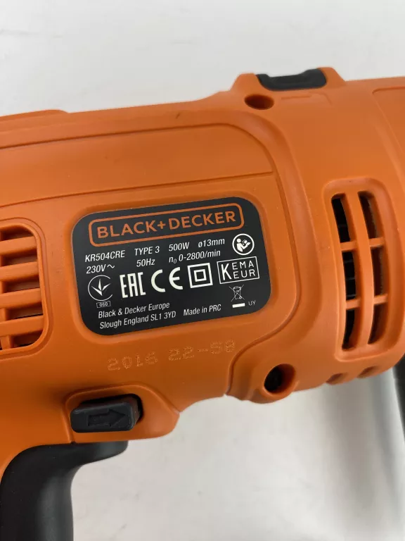 WIERTARKA UDAROWA BLACK&DECKER 230 V 500 W