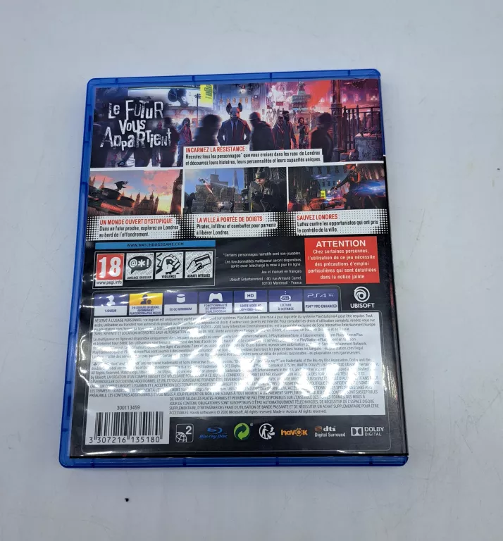 GRA NA PS4 WATCH DOGS LEGION