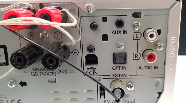 WIEŻA STEREO PANASONIC SC-PMX90EG BRAK PILOTA
