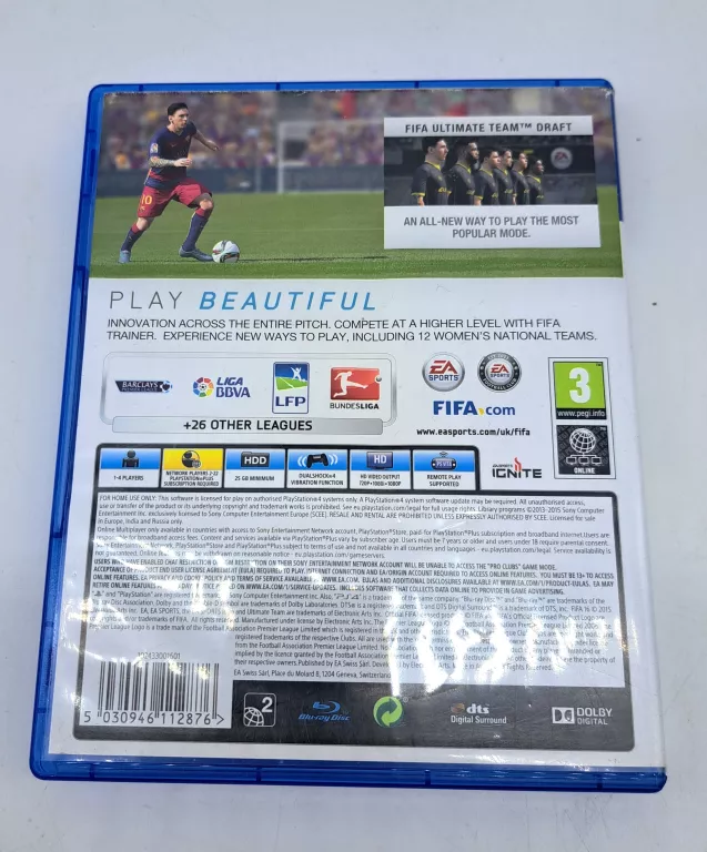 GRA NA KONSOLE PS4 FIFA 16