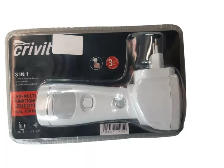 LATARKA CRIVIT 3 IN 1 130LM