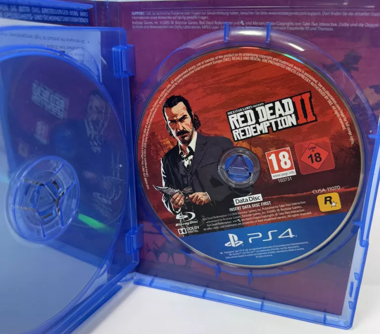 GRA NA PS4 RED DEAD REDEMPTION 2