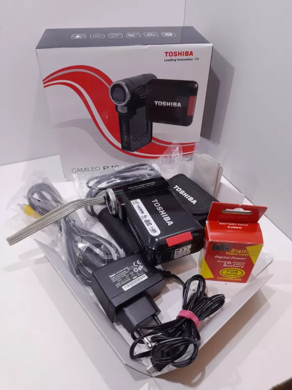 KAMERA TOSHIBA CAMILEO P10 KOMPLET