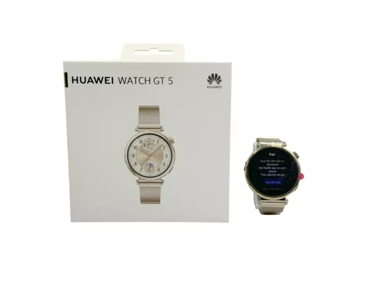SMARTWATCH HUAWEI WATCH GT 5 ELEGANT GPS 41 MM AMOLED NFC 5ATM 1,32"