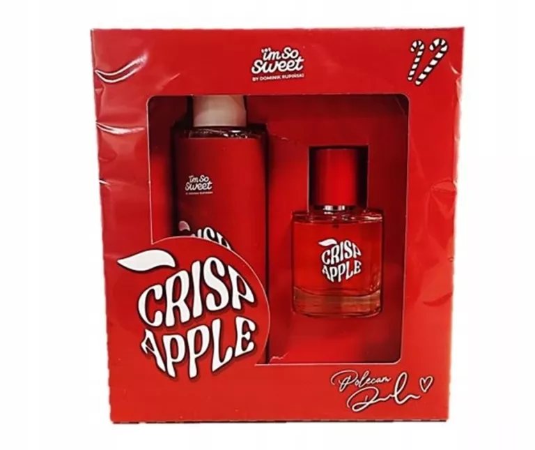 DOMINIK RUPIŃSKI - ZESTAW IM SO SWEET- CRISP APPLE WODA PERFUMOWANA + ŻEL