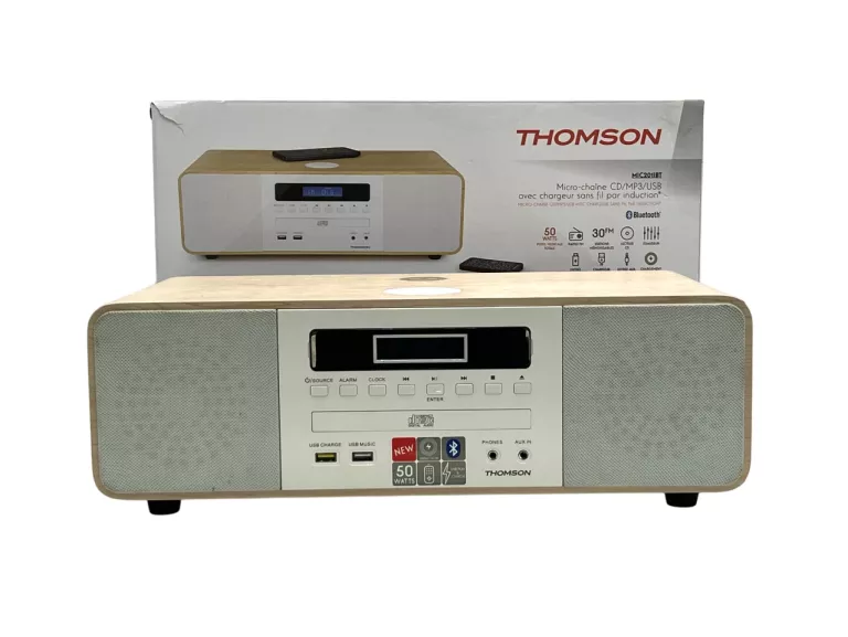 CYFROWA MINI WIEŻA THOMSON MIC201BT 2X25W CD USB BLUETOOTH