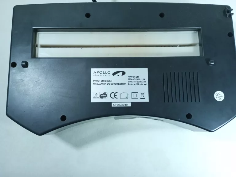 NISZCZARKA APOLLO POWER 250
