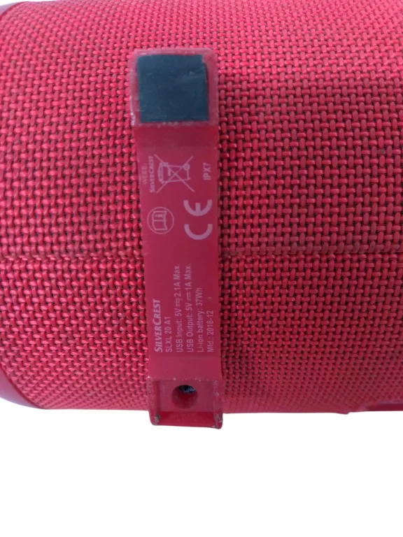 GŁOŚNIK BLUETOOTH SILVERCREST XL CZERWONY