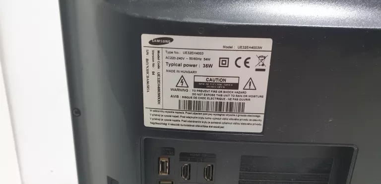 TELEWIZOR SAMSUNG UE32EH4003 + PILOT