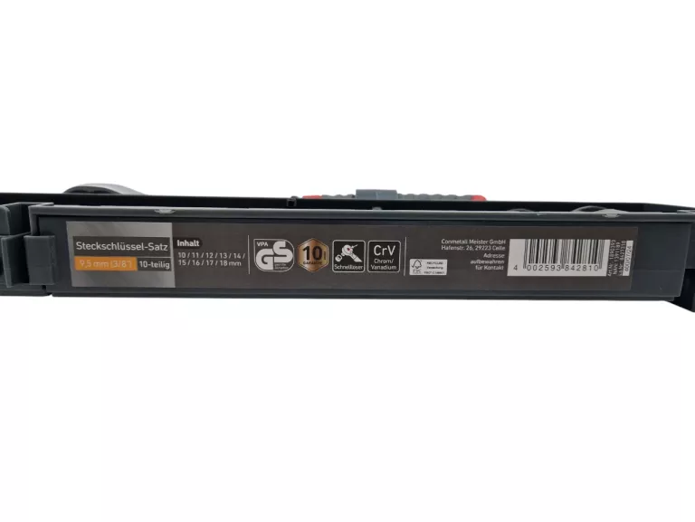 ZESTAW 9 NASADEK Z GRZEDCHOTKĄ 3/8" TOOMA