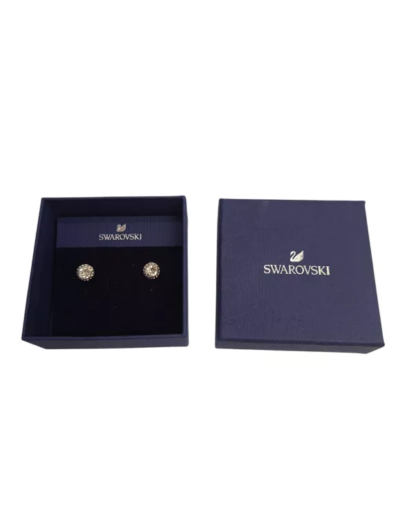 N1590 SWAROVSKI KOLCZYKI ZAPINANE NA SZTYFT ANGELIC KOLOR SREBRNY