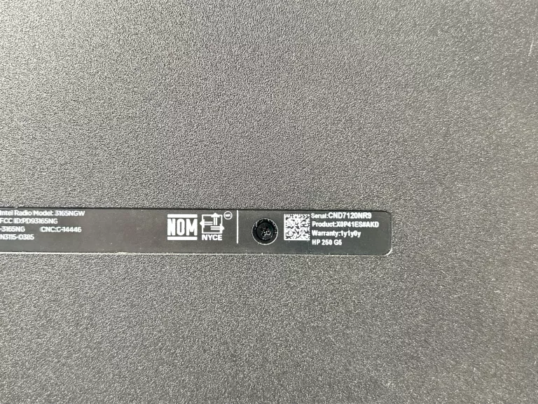 LAPTOP HP 3165NGW 4/512GB