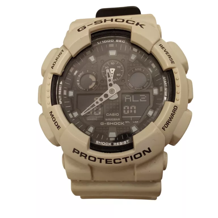 CASIO G-SCHOCK GA-100L BIAŁY