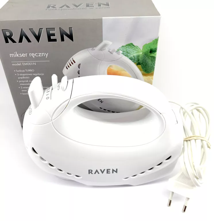 MIKSER RĘCZNY RAVEN EM001N