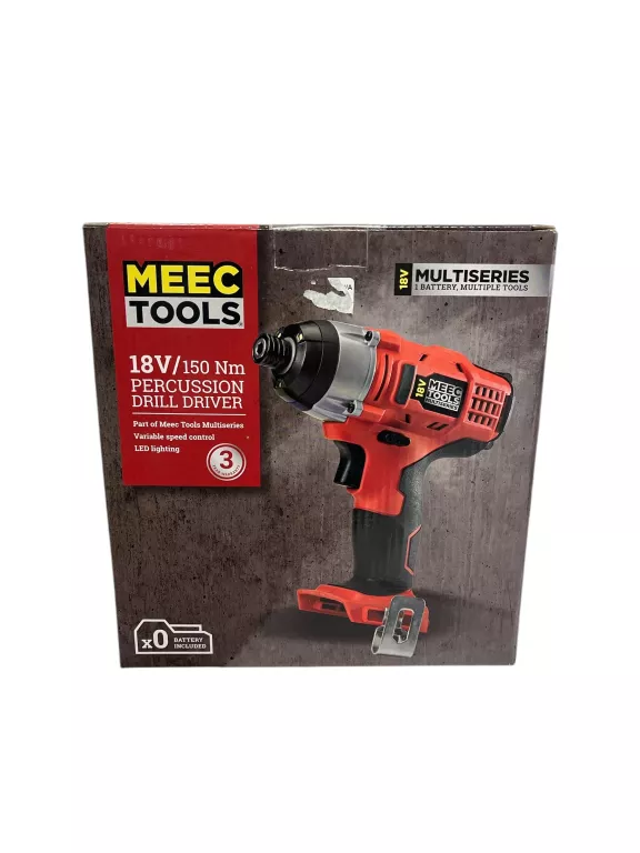 WKRĘTARKA UDAROWA MEEC TOOLS MULTISERIES 18 V