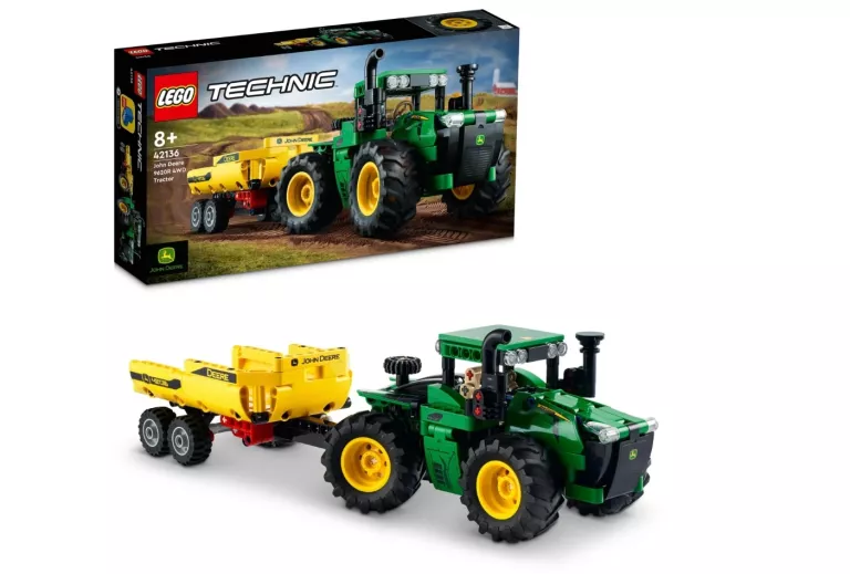 LEGO TECHNIC 42136 TRAKTOR JOHN DEERE 9620R 4WD