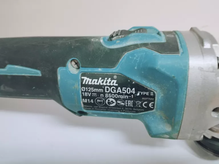 SZLIFIERKA KĄTOWA MAKITA DGA504 TYPE II