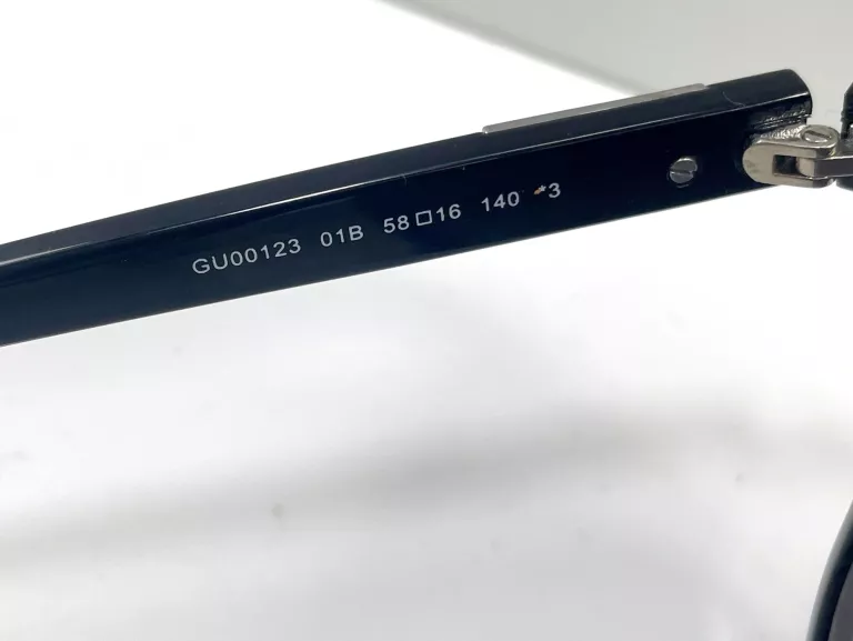 OKULARY PRZECIWSŁONECZNE GUESS GU00123 01B MĘSKIE