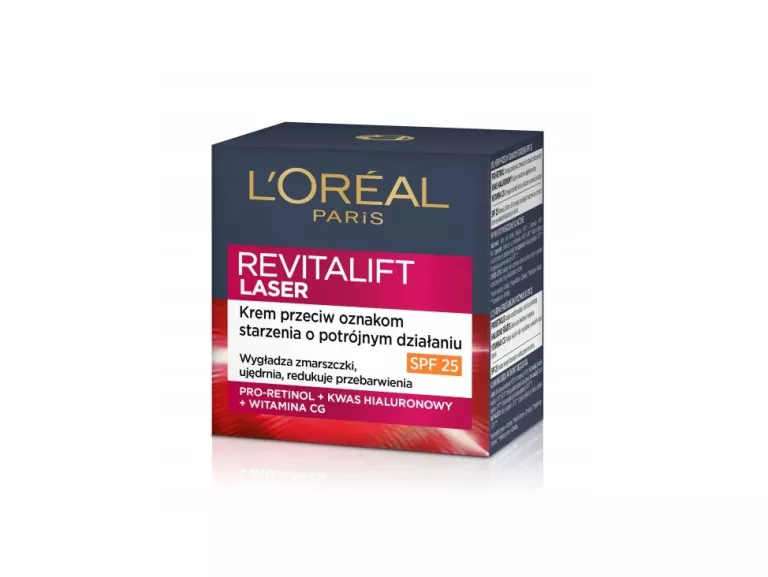 LOREAL REVITALIFT LASER PRZECIWZMARSZCZKOWY KREM DO TWARZY SPF25 50ML