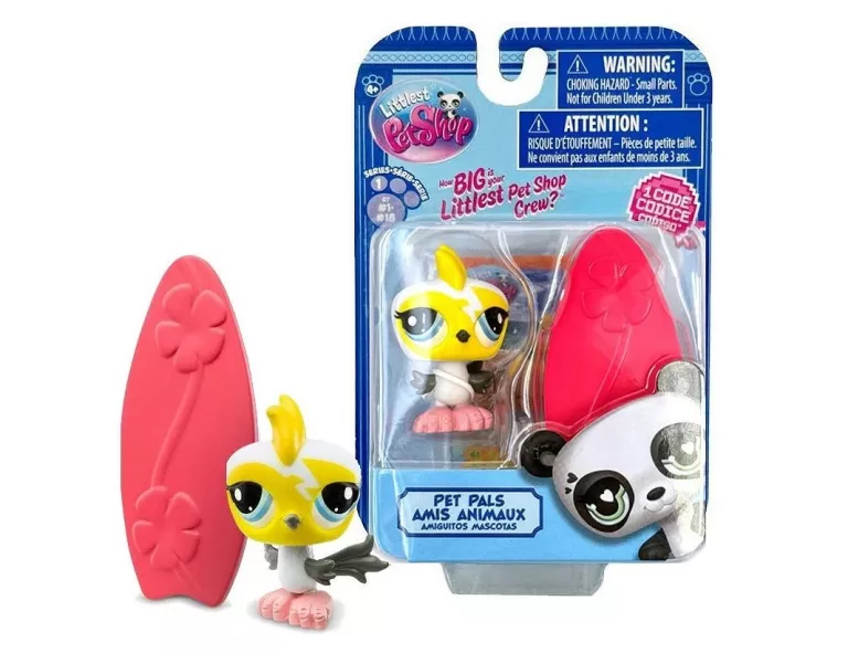 LITTLEST PET SHOP - ZWIERZĄTKO NR 9 PTASZEK KAKADU