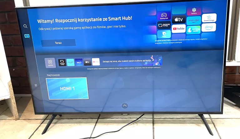 TELEWIZOR LED SAMSUNG UE43CU7172