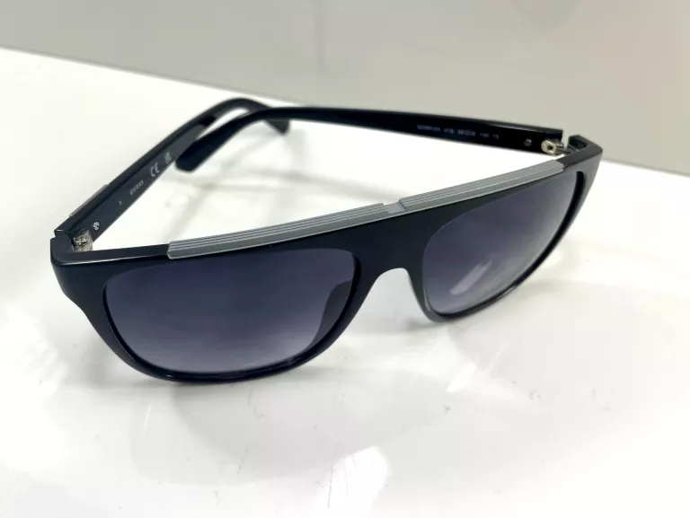 OKULARY PRZECIWSŁONECZNE GUESS GU00123 01B MĘSKIE