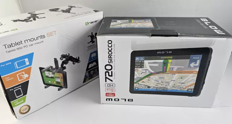 NAWIGACJA GPS BLOW 720 SIROCCO + UCHWYT