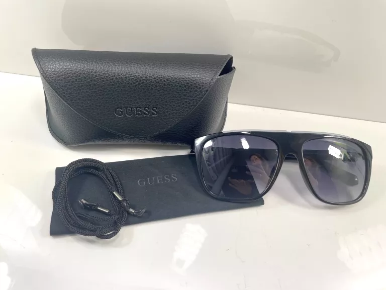 OKULARY PRZECIWSŁONECZNE GUESS GU00123 01B MĘSKIE