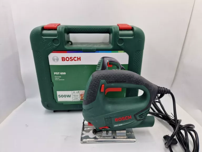 WYRZYNARKA BOSCH PST 650 KOMPLET WALIZKA POWYSTAWOWY